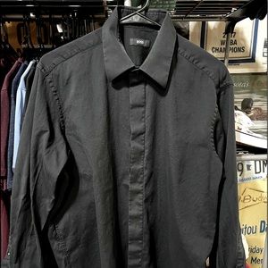 🔥🔥Hugo Boss dress shirt large 16 cuff link cuffs🔥🔥
